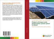 Project of large-scale photovoltaic power plant in Brazil kitap kapağı