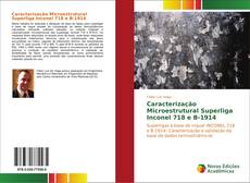 Copertina di Caracterização Microestrutural Superliga Inconel 718 e B-1914