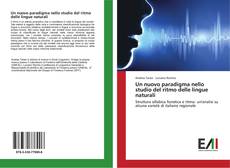 Capa do livro de Un nuovo paradigma nello studio del ritmo delle lingue naturali 