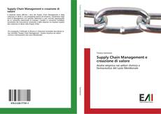 Capa do livro de Supply Chain Management e creazione di valore 