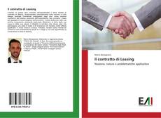 Bookcover of Il contratto di Leasing
