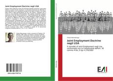 Capa do livro de Joint Employment Doctrine negli USA 