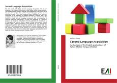 Bookcover of Second Language Acquisition