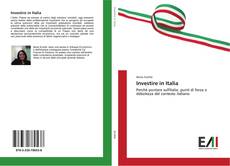 Capa do livro de Investire in Italia 