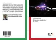 Bookcover of Mechatronics design