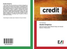 Capa do livro de Analisi Empirica 