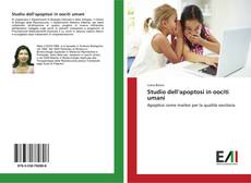 Capa do livro de Studio dell’apoptosi in oociti umani 