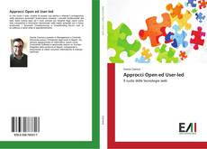 Buchcover von Approcci Open ed User-led