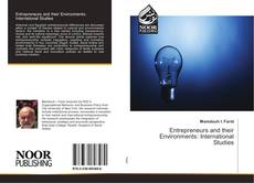 Entrepreneurs and their Environments: International Studies的封面