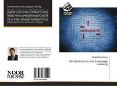 Schizophrenics and Language Learning kitap kapağı