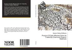 Copertina di Product Of Salt Affected Soils As Trated By Chemical-Organic Materials