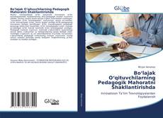 Buchcover von Bo‘lajak O‘qituvchilarning Pedagogik Mahoratni Shakllantirishda