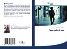 Bookcover of Fashion Business