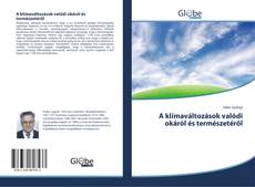 Capa do livro de A klímaváltozások valódi okáról és természetéről 