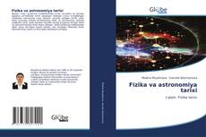 Buchcover von Fizika va astronomiya tarixi