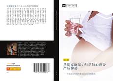 Capa do livro de 孕期家庭暴力与孕妇心理及产后抑郁 