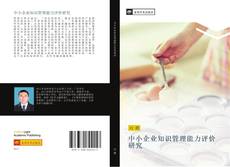 Capa do livro de 中小企业知识管理能力评价研究 