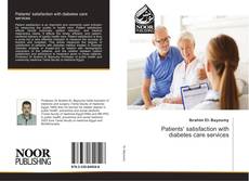Buchcover von Patients' satisfaction with diabetes care services