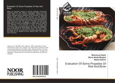 Bookcover of Evaluation Of Some Propeties Of Red And Brow