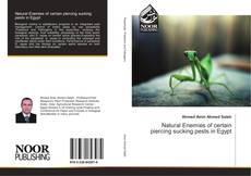Capa do livro de Natural Enemies of certain piercing sucking pests in Egypt 