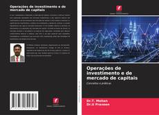 Operações de investimento e de mercado de capitais的封面