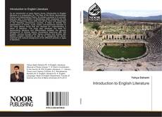 Bookcover of Introduction to English Literature