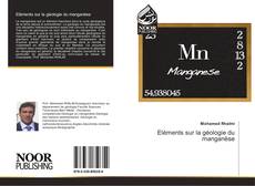 Capa do livro de Eléments sur la géologie du manganèse 