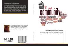 Community And Human Science kitap kapağı