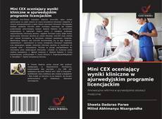 Bookcover of Mini CEX oceniający wyniki kliniczne w ajurwedyjskim programie licencjackim