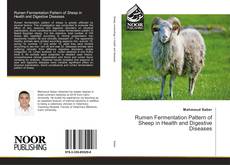 Buchcover von Rumen Fermentation Pattern of Sheep in Health and Digestive Diseases