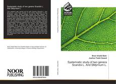 Systemiatic study of two genera Scandix L. And SMyrnium L. kitap kapağı