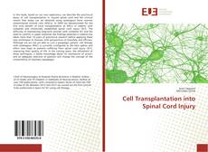 Copertina di Cell Transplantation into Spinal Cord Injury