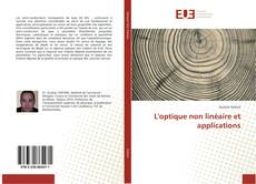 Buchcover von L'optique non linéaire et applications