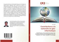 Обложка Contributions à la recherche en géo-informatique