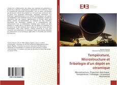 Bookcover of Température, Microstructure et Tribologie d’un dépôt en céramique