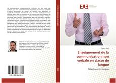 Buchcover von Enseignement de la communication non verbale en classe de langue