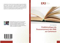 Capa do livro de Problématique du finanancement des PME au Cameroun 