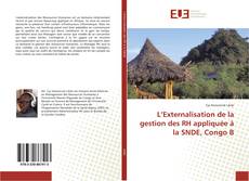 Bookcover of L’Externalisation de la gestion des RH appliquée à la SNDE, Congo B