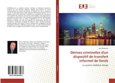 Capa do livro de Dérives criminelles d'un dispositif de transfert informel de fonds 