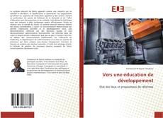 Buchcover von Vers une éducation de développement