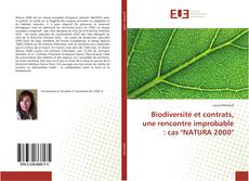 Capa do livro de Biodiversité et contrats, une rencontre improbable : cas "NATURA 2000" 