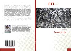 Capa do livro de Presse écrite 