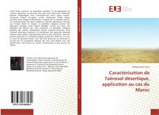 Capa do livro de Caractérisation de l'aérosol désertique, application au cas du Maroc 