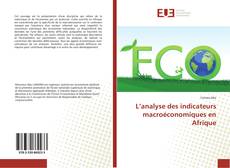 Bookcover of L’analyse des indicateurs macroéconomiques en Afrique