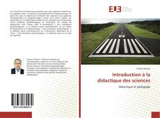 Buchcover von Introduction à la didactique des sciences