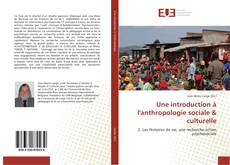 Copertina di Une introduction à l'anthropologie sociale & culturelle