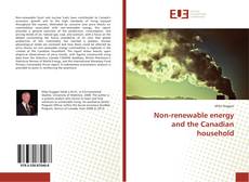 Capa do livro de Non-renewable energy and the Canadian household 