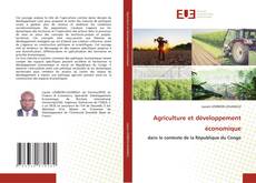 Couverture de Agriculture et développement économique