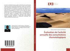Capa do livro de Évaluation de l'activité annuelle des consultations rhumatologiques 