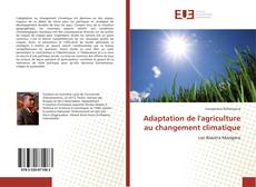 Обложка Adaptation de l'agriculture au changement climatique